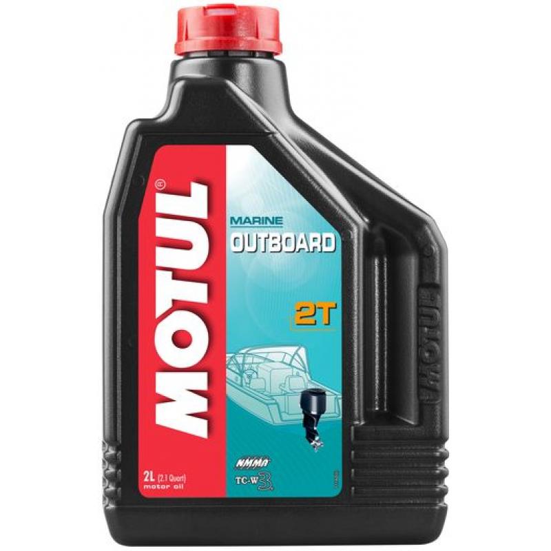 Купить Масло для лодочных моторов 2Т MOTUL " OUTBOARD 2T"  2 литра